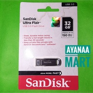 Sandisk USB FLASH 32GB ULTRA FLAIR CZ73 USB 3.0 FLASH DISK 32 GB