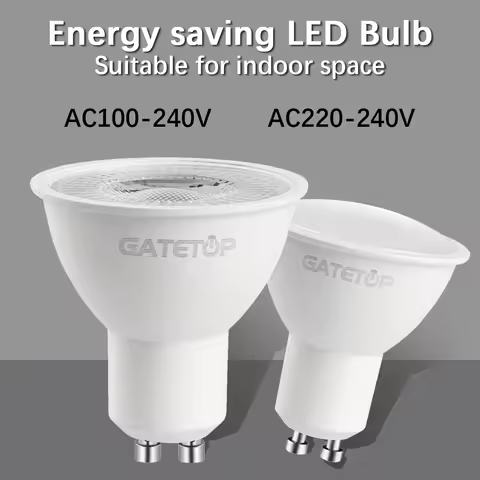 1-10pcs Foco GU10 Spotlight Bulb AC220V 110V LED Lighting 3W 5W 6W 7W 8W 9W Can Replace The 50W Halo