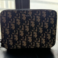 Dior Oblique 緹花 相機包 拉鍊手拿包 附肩背帶