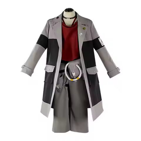 GACHIAKUTA Anime Ludo Enjin Zanka Riyo Reaper Cosplay With Four Characters Clothes And Four Wigs Cos