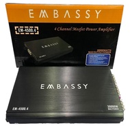 CHANEL Power Embassy 4 Canel Embasssy Em-4500.4 Embassy 4 channels 30000 watt
