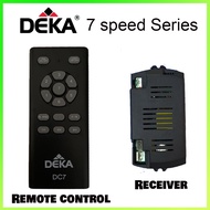 ღDEKA Ceiling Fan 7 Speed Remote Control and PCB Board (DC7)(for DC Motor Ceiling Fan)☝
