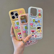Comic land: Suitable for 13 phone cases, 17 Promax, 16 peeling skin patterns