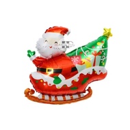 :0:0:0] Jumbo Santa Train Foil Balloons Santa Claus Christmas Balloon/s Xmas Balloon/s