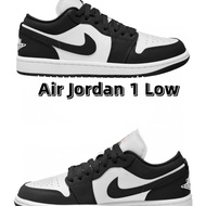 Ready Stock air jordan aj1 Lelaki Wanita Perempuan Kasut Sukan 2023 New Design Flat Low Men Women Pu Leather Panda Color White Black Casual Sneakers Couple Basketball Shoes