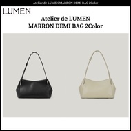 Atelier de LUMEN MARRON DEMI BAG 2Color