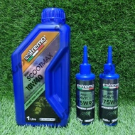 *COMBO*ESTREMO🇮🇹 Scooter SemiSynthetic 4T ScootMax 10W40 With Gear Oil 75W90 100ml