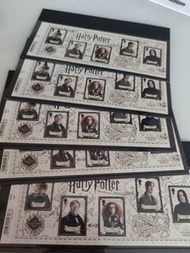 哈利波特螢光郵票 Harry Potter Miniature sheet (Stamp)