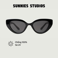 SUNNIES STUDIOS - Fern Ink Midnight Cat Eye Sunglasses - 60331RP-1-1
