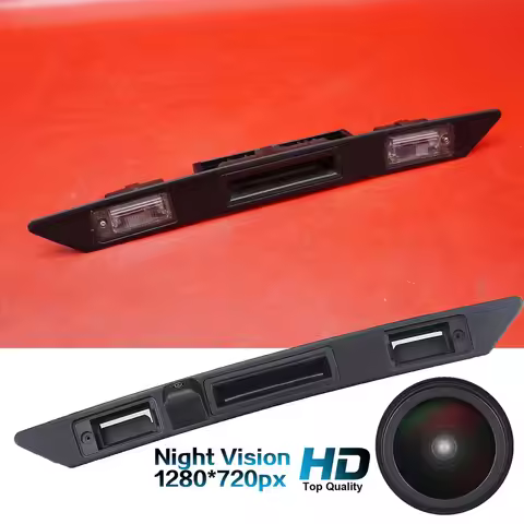 HD Car rear view Camera Trunk Handle For Audi A6L Q7 A4 A6 A3 8V 8P1 8PA S3 V6 Allroad Sportback Qua