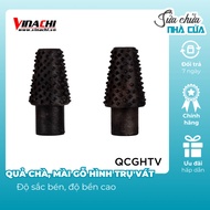 Beveled cylindrical wood grinding ball