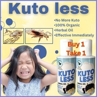 ⭐ ▧  JDG.ph 60ml Kuto Less Quickly Head Lice Kuto Remover Lisa Diwata Herbal Oil