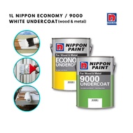 Nippon Paint 9000 Undercoat Cat Undercoat Besi Kayu 1L- 1 Liter