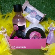 A3 british rose the body shop gift set / gift set the body shop british rose / body shop gift set