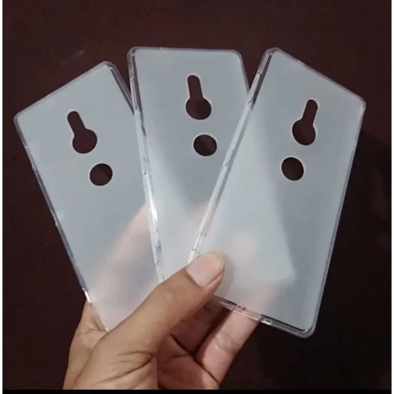 Softcase Putih Matte Sony Xperia XZ2 Au docomo SoftBank
