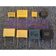 MKP-X2 capasitor  0.047uf 0.47uf 0.1uf 0.22uf 0.68uf 0.82uf 1.0uf