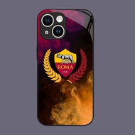 HK-23 FC Roma Glass Casing for iphone 11 Mini 13 12 Pro Max