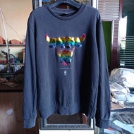 Crewneck Chicago Bulls Rainbow