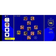 Pes Mobile / eFootball Account 12 iconic, 7 more - Beckham, Irwin, Maradona, Guti, Roy Keane