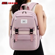 Backpack School Bag 46cm Large Capacity Waterproof Casual Bag 46cm Pastel Color School Backpack for