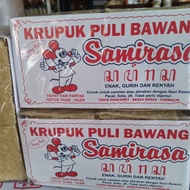 Krupuk Puli Bawang Samirasa Mentah Tanpa Pengawet