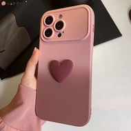 For OPPO Reno 10 9 8 Pro Plus 8T 5G 8Z Lite Phone Case 3D Stereo Love Loving Heart Gradient Colorful Candy Color Girls Girl Matte Cute Simple Soft Silicone Casing Cases Case Cover