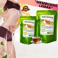 Promo💥Sanna Tea 100% Slimming Tea | Daun Sanna|Teh kurus Badan Mantap |Teh sanna | Detox Usus | Teh 