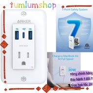 Anker USB-C 30W DP 18W USB-A wall outlet