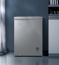 美的  灰 冰櫃  冰箱 Midea Freezer  100L 142L減霜 超薄超輕 多種尺寸 一級能效 向上開 雙 凍櫃 冰櫃 迷你 合