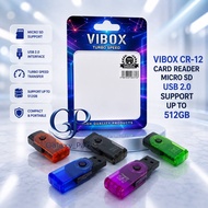 Vibox CR-12 Micro Sd Usb 2.0 Card Reader Support Up To 512GB GLX