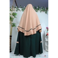 GAMIS CADAR SET SYARI AYMARA WOLFIS robe niqob purdah for teenagers, Muslim children, latest fashion