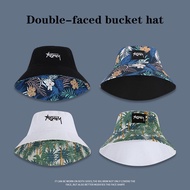Two-Sided Fisherman Hats Unisex Bucket Hat Lelaki Perempuan Sun Hats outdoor Hat Women Hat Man Hat