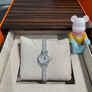 愛馬仕 Hermes 白金滿鑽滿天星 福寶手錶   全新全套