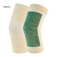PP   Elastic Knee Brace Winter Knee Brace 1 Pair Winter Moxa Fleece Knee Brace for Men Women – Warm 