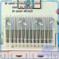 Modern simple TV dust cover four seasons universal 32/37/40/45/52/58/60/70 inch TV cover waterproof 