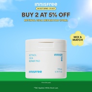[24 OCT (8PM) - 31 OCT (11.59PM) | BUY 2 at 5%OFF] INNISFREE Retinol Cica Repair Pad 170ml