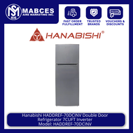 Hanabishi HADDREF-70DCINV 7 cu ft Double Door Refrigerator Inverter