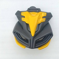 หน้ากาก M-Slaz(ทรงMT09)สีเหลืองผลิตจากวัสดุพลาสติก ABS อย่างดีแข็งแรงทนทานติดตั้งง่าย