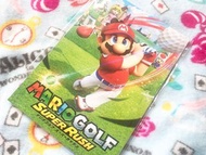 日本版 - Mario golf switch game 遊戲非賣品筆記簿