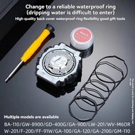 Watch Seal Dust Ring Silicone ring For Casio G-SHOCK DW-5600/GA-110/EQB-900/GG-1000 Waterproof ring 