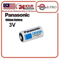 Panasonic CR123A / CR123A  3V Lithium Battery 1 Pcs Ready Stock