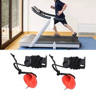 [Pleasant day] 2pcs Universal Running Machine Safety Key Treadmill Magnetic Security Switch Lock Emergency Stop Switch For Exercise