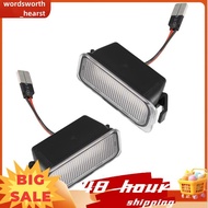 License Plate Light for  Fiesta JA8 Focus DA3 5D   LED Number Signal Light 6M2Z13550A 6M2A13550AA
