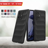 Shockproof Case For Xiaomi 13T 12T 11T Pro 5G Mi Xiaomi13T Xiaomi12T Xiaomi11T Soft Flexible Silicone TPU Bumper Phone Cover Back Casing Armor Airbag Anti Drop Camera Protective