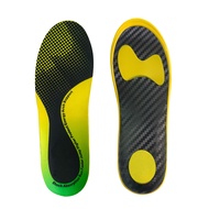 Full Palm Carbon Board Insole Men Women Basketball Shoes Shock Absorption High Elastic Insole Sports