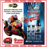 Exspider Motorcycle Engine Oil Lubricant Oil Treatment Oil Minyak Hitam Pelincir Motor Motosikal (3 bottle/set)