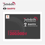 Giftpop - Phiếu Quà Tặng Jeonbok - BaoYu 200K