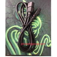 Computer power cord extension 1.5 meters (1 male-1 female)