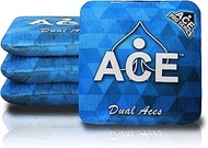 CornholeAce Dual Aces - Light Blue (Set of 4 Bags) - ACE Pro Stamped