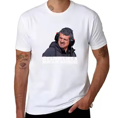 Guenther Steiner Quotes Funny F1 boss T-Shirt anime t shirts oversize man t shirts graphic T-Shirt